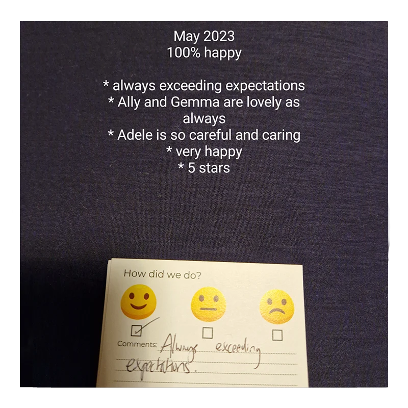 Patient Reviews at Start Smiling Dentist in Essex
